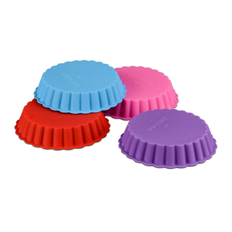 Round Flower Shape Dessert Mold