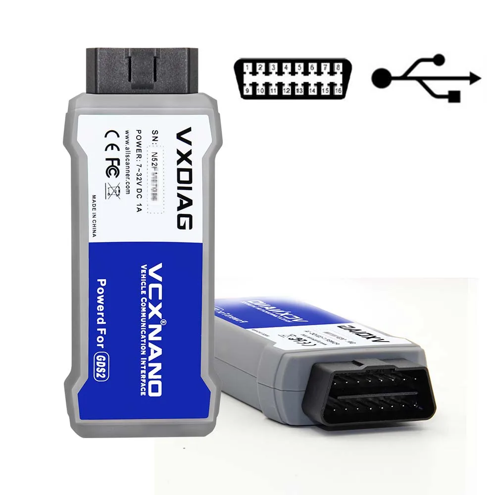 VXDIAG VCX NANO для Toyota USB TIS Techstream V14.00.018 OBD OBD2 wifi автомобильный диагностический инструмент для Volvo 2014D