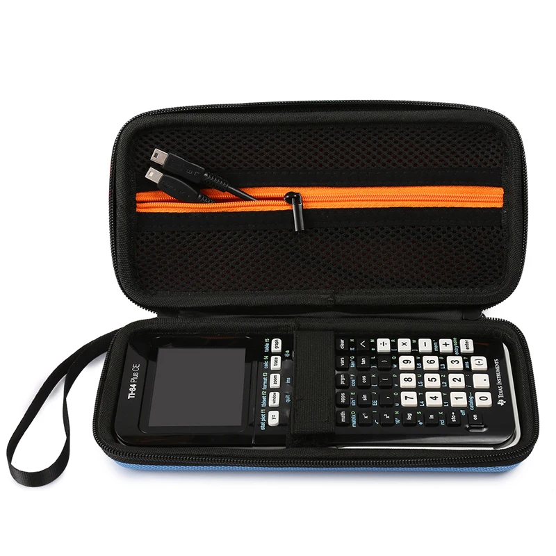 

Carrying Case Storage for Graphing Calculator Texas Instruments TI-83 Plus TI-84 Plus CE EVA Case Travel Bag Protective Pouch