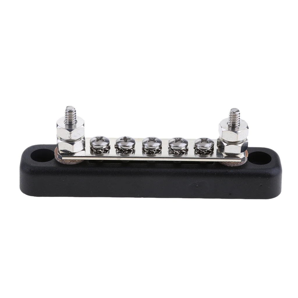 

100A 5-Way Auto Marine Camper Boat RV Power Distribution Bus Bar Terminal Block Vehicle Accessories