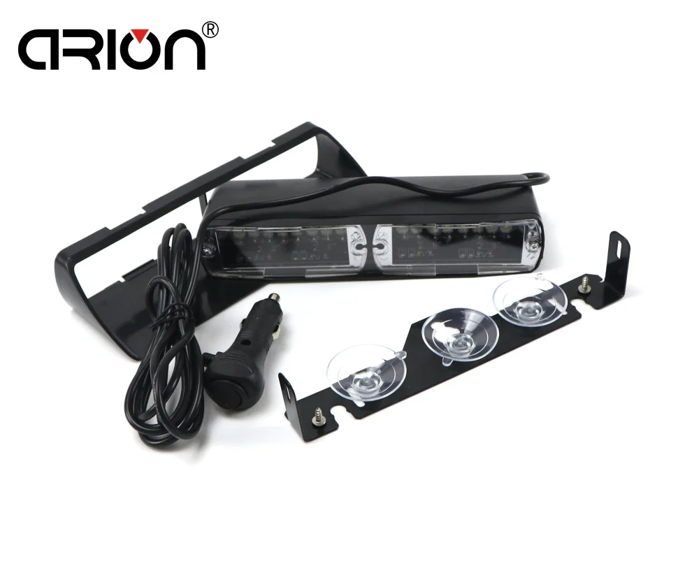 

CIRION 48W Red Blue Amber White Signal S2 Viper Car Flash Led Strobe Light Security Fireman Police Window shield Warn Light
