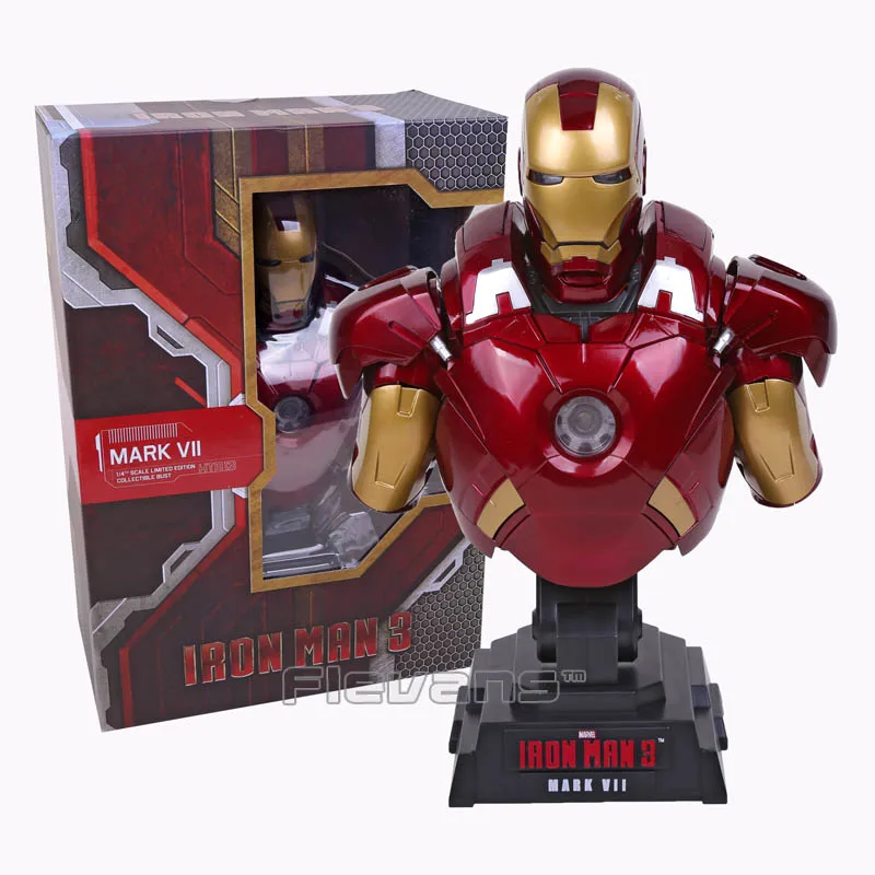 hot toys iron man bust