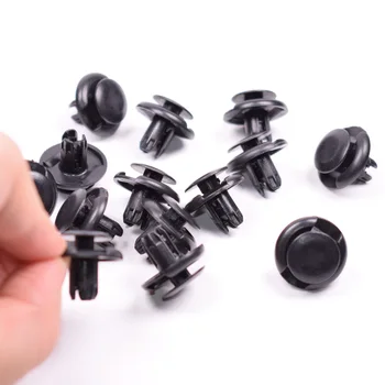 

50Pcs 8mm Car Fender Liner Push Type Retainer Fastener Rivets Clip For Nissan Tiida TEANA Qashqai LIVINA SYLPHY GENISS X-TRAIL