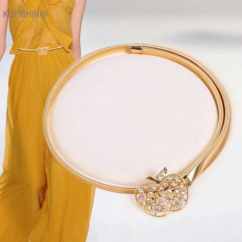 

New Metal Diamante Belts Women's Chain Belt Ladies Floral Tassel Waist Belt Bridal Wedding Gift Dress Waistband Accessories