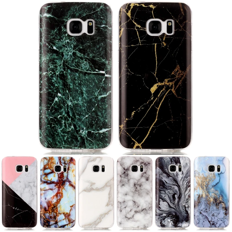 Mobile Phone Cases for Samsung Galaxy S3 S4 S5 Edge S6 S7 S8 Cover Luxury Silicone Marble Soft Cell Phone Bags Cases Accessories cases-for-s8+ : image Mobile Phone Cases for Samsung Galaxy S3 S4 S5 Edge S6 S7 S8 Cover Luxury Silicone Marble Soft Cell Phone Bags Cases Accessories cases-for-s8+