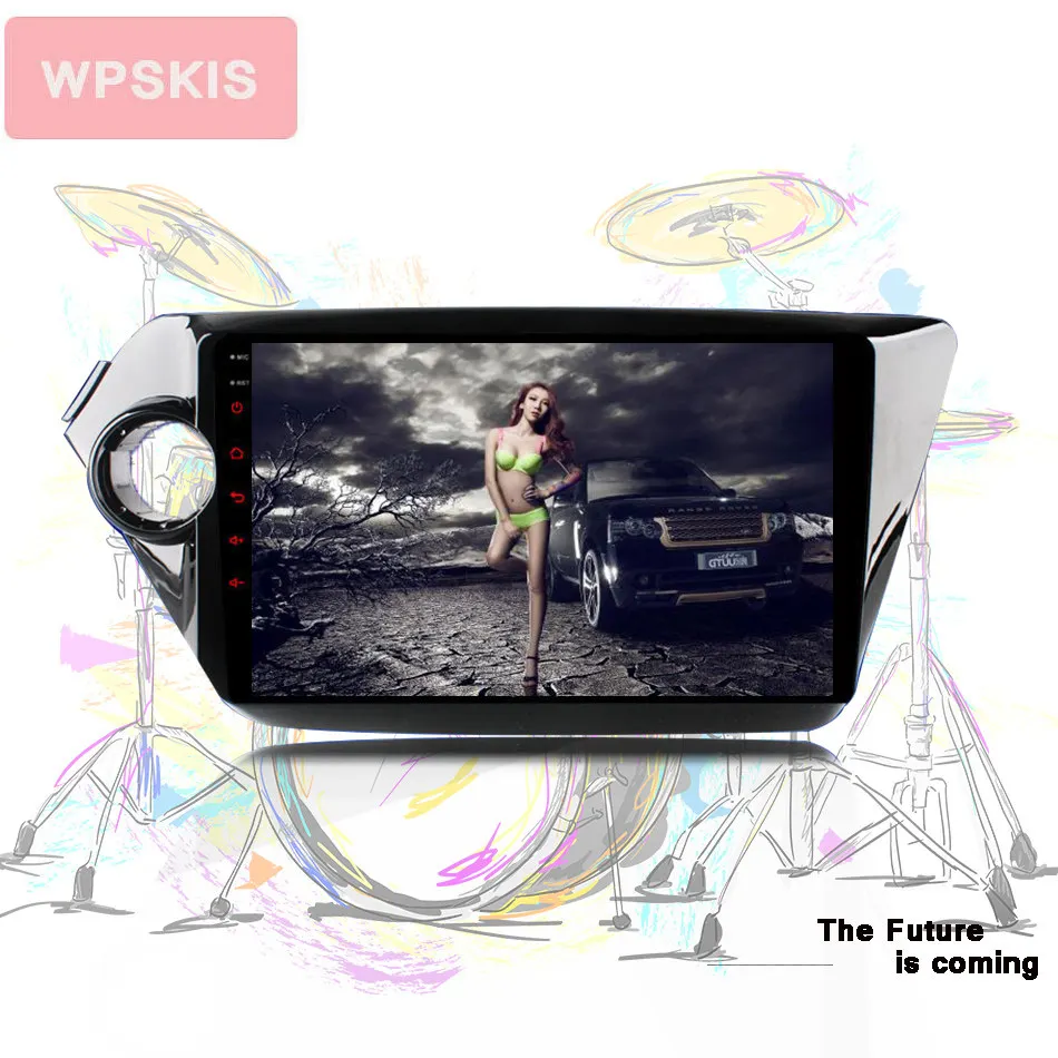 Android 10,0 4G+ 64G Автомобильный dvd-плеер " gps навигация для Kia k2 RIO 2010 2011 2012 2013 стерео Автомобильная радиосистема