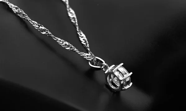 Прекрасный подарок Новое поступление Свадебный женский качественный Популярный Блестящий циркониевый Модный кулон ожерелье ювелирные изделия