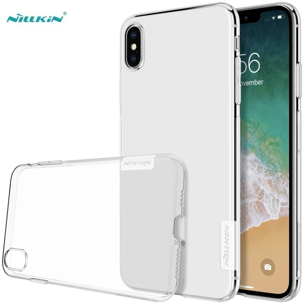 Nillkin прозрачный чехол из ТПУ для iPhone 8 7 6 S Plus 5 SE мягкие тонкие термополиуретана