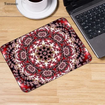 

Yuzuoan Persian Carpets Style Design Lock Edge Mouse Mat High Quality Skid Durable Fashion Computer Laptop Mouse Pad Three Size