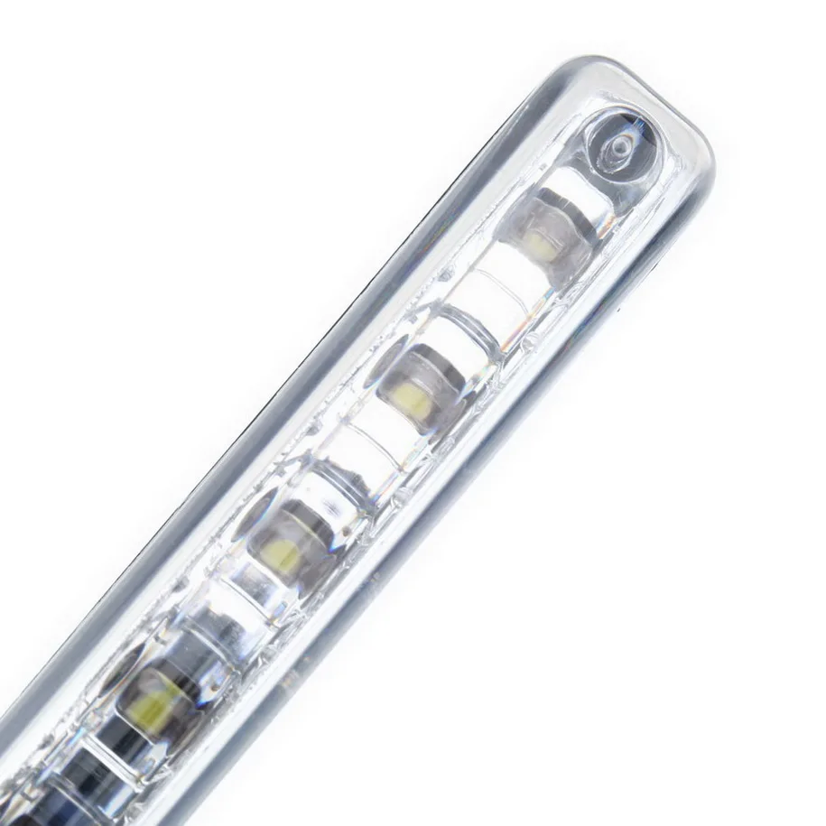 2x8 LED супер яркий автомобиль DRL дневные ходовые огни Дневные лампы