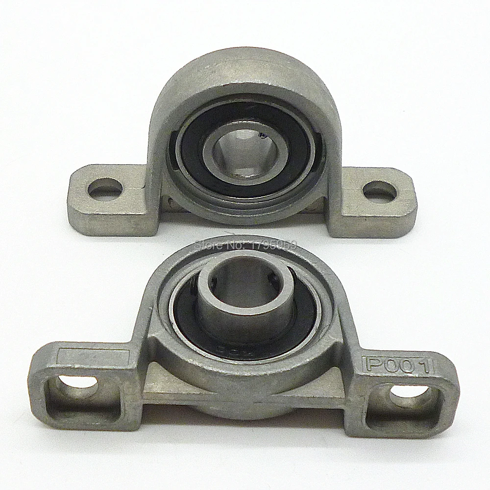 2 x 12mm Caliber Kirksite Bearing Insert Bearing Shaft Support