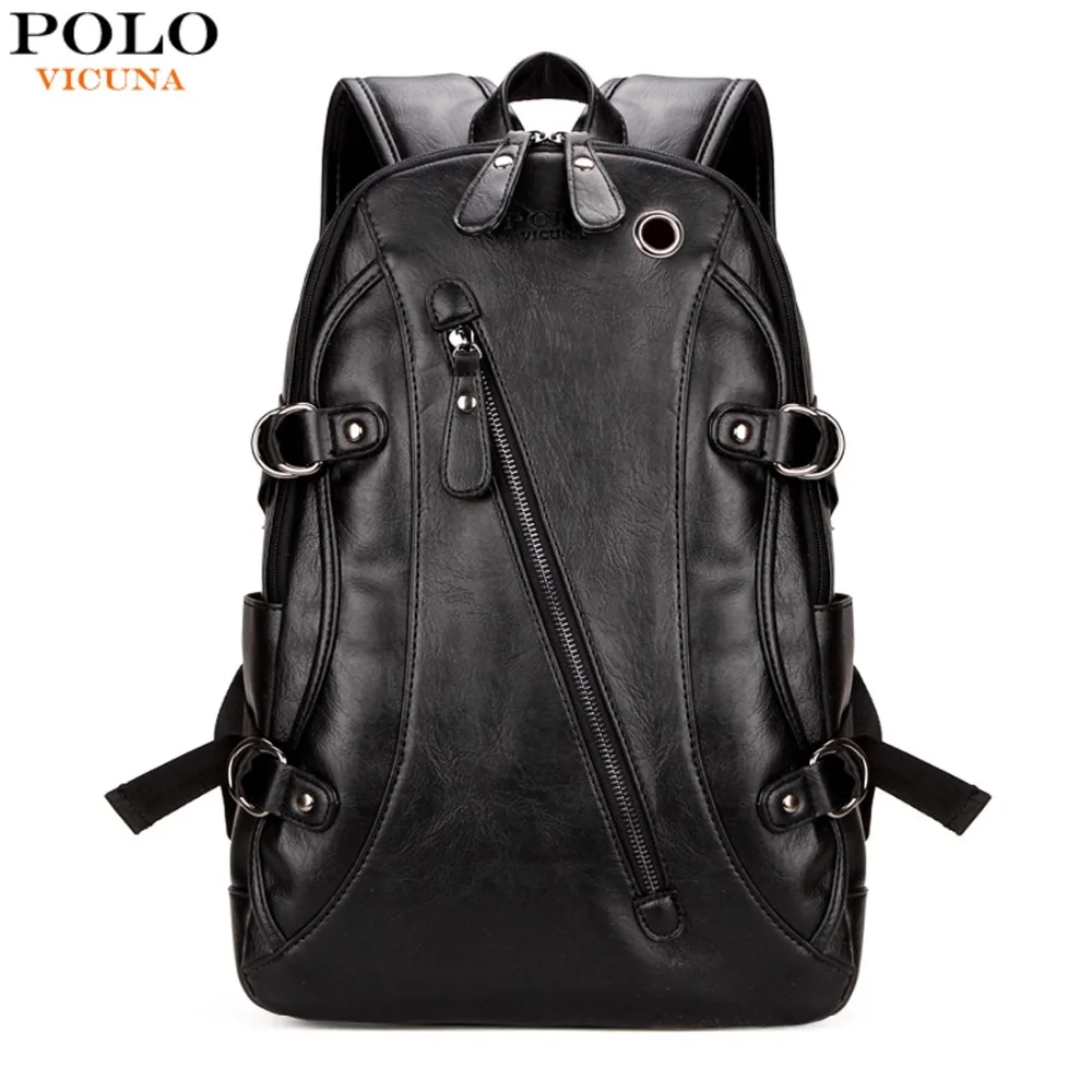 VICUNA POLO Famous Brand Men Laptop Backpack With Earphone ...
