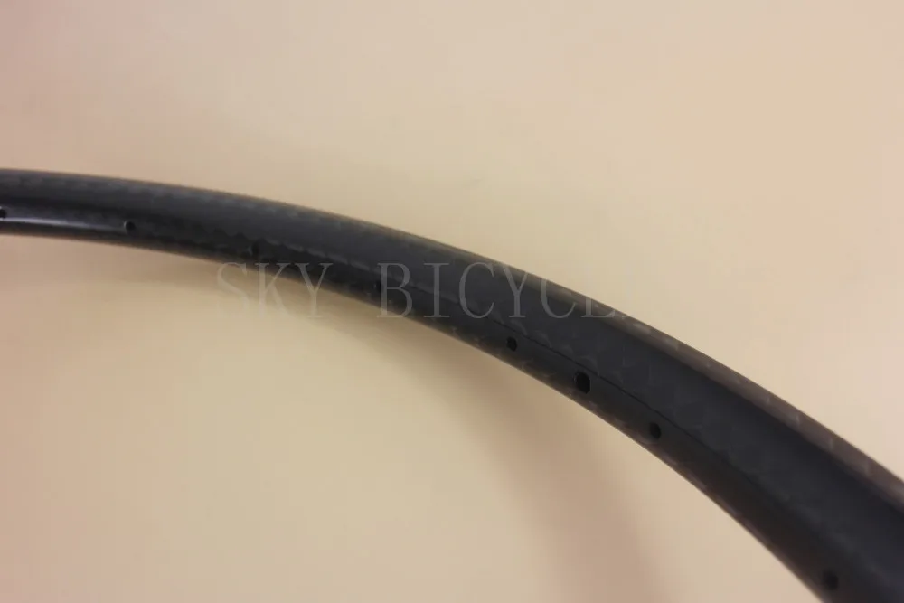 12k glossy 650B carbon bicycle rim