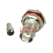 10 шт по выгодной цене коаксиального кабеля rg316 rg174 В переменного тока, 50-1,5 водонепроницаемый кабель BNC Гнездовой разъем