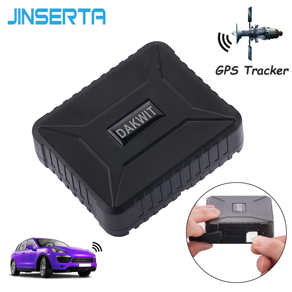 JINSERTA gps трекер в режиме реального времени отслеживающее устройство 3 года в режиме ожидания водостойкая Бесплатная установка gps локатор