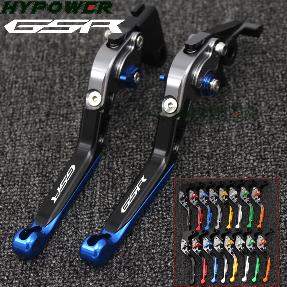 Для SUZUKI GSR 750 GSR750 2011-2012-2013-2014-2015-2016-2018Adjustable Складная Выдвижная мото тормоза
