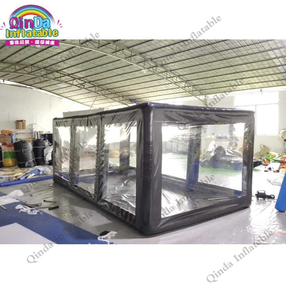 Popullar Inflatable Car Garage Car Tent 5m Inflatable Car Wash Tent With Air Pump 4