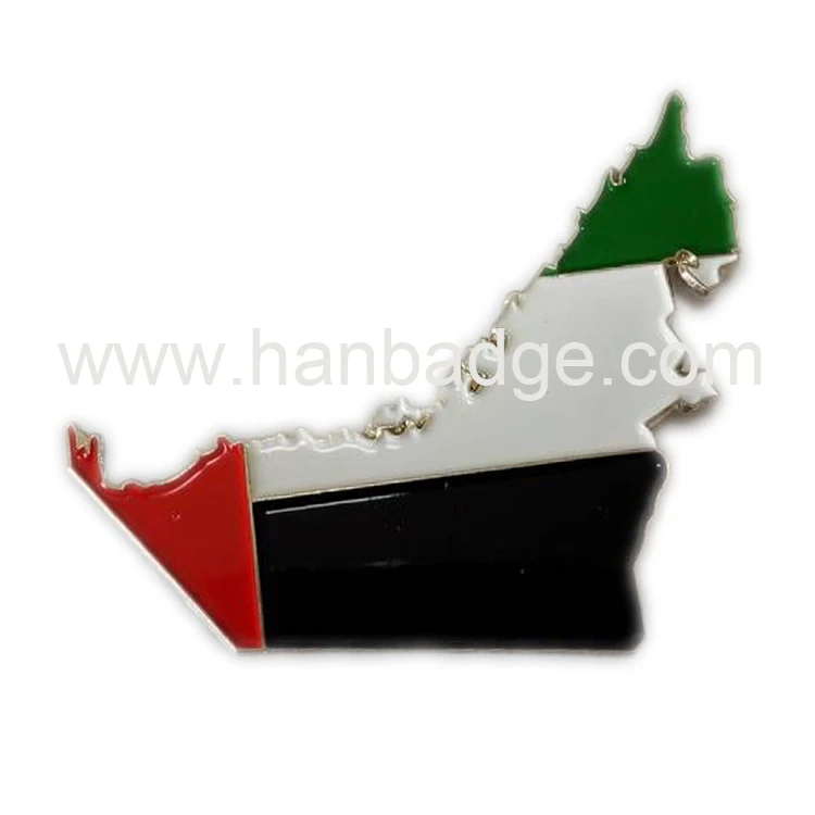 

Customized UAE National Day Badges UAE Maps Pin Badges The United Arab Emirates Map Custom Pins