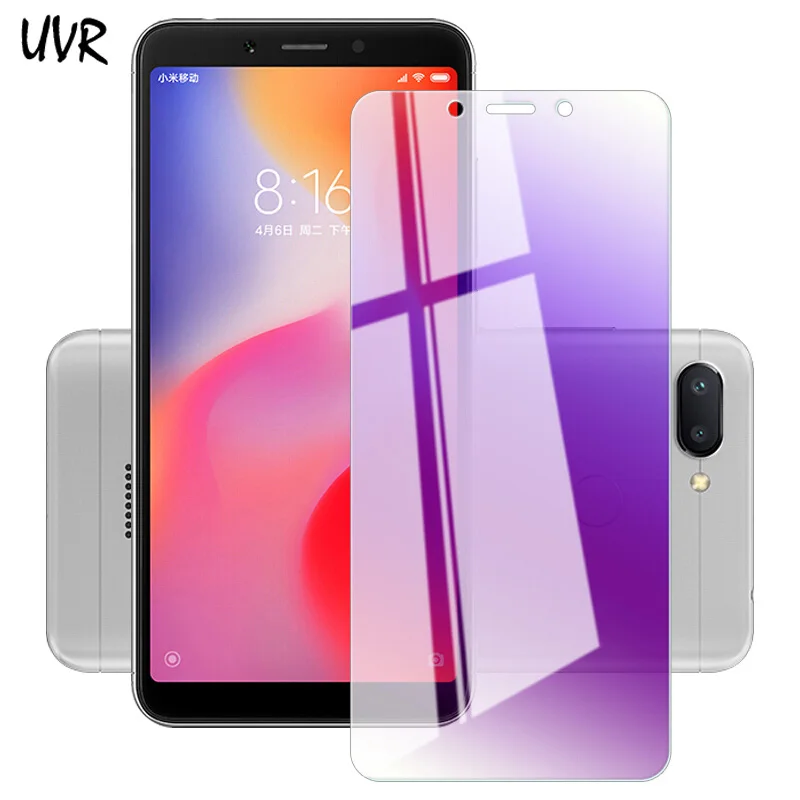 

100PCS Anti-blue Tempered Glass For Xiaomi Redmi 7 6 Pro 6A Note 6 Pro 5 Plus 5A Anti Blue Screen Protector For Redmi K20 Pro S2
