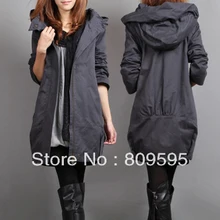 2013 Women’s plus size high waist Clothing , women’s autumn trench outerwear