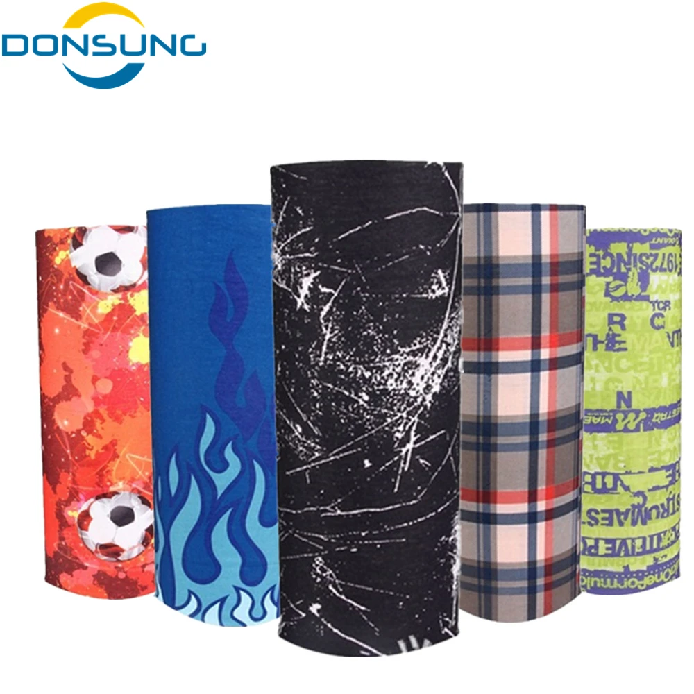 

DONSUNG Magic Polyester Bandana Cycling Cap Hats Headwear Seamless Tubular hijab Neck Tube Sports Scarf Mask Headband Motorcycle