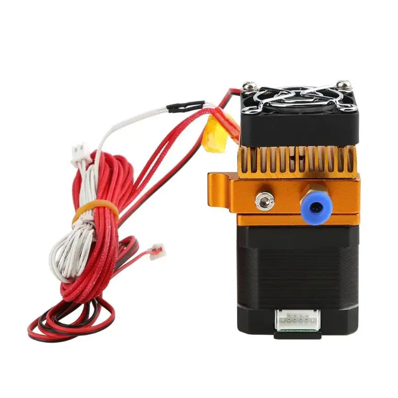

Aluminum Alloy 12V 40W 86*77*41mm MK8 Extruder Head 0.4mm Nozzle 1.75mm Filament Extrusion 3D Printers Parts Accessory