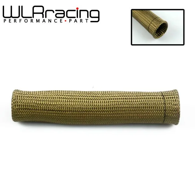 

WLR RACING - Universal Spark plug Heat Protector Sleeve fuel A/C oil line wiring 6'' BASALT Spark plug Sleeve