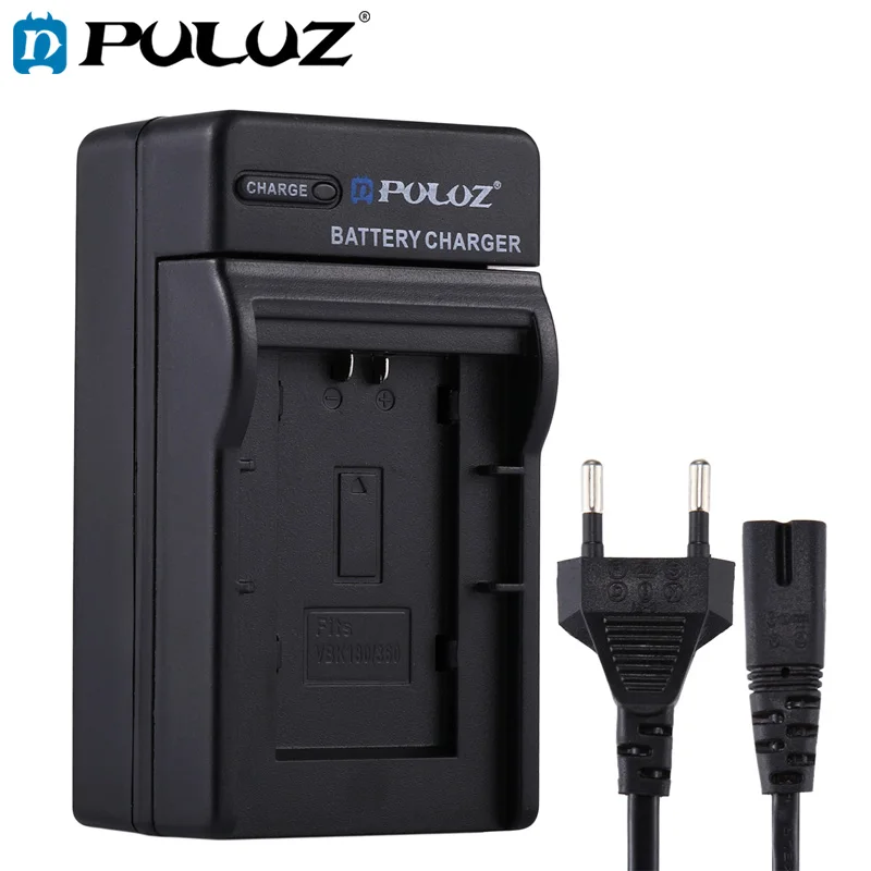PULUZ Battery Charger With Cable For Canon BP718/BP727 Battery EU Plug