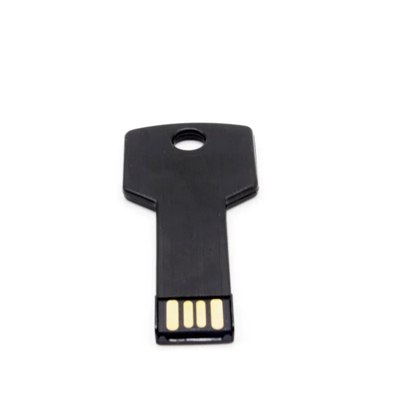 Usb Flash 64 ГБ 32 ГБ 16 ГБ 8 ГБ 4 ГБ Металл Pendrive2.0 более 10 шт. Бесплатный Пользовательский логотип флеш-накопитель в виде ключа Usb Stick подарки оптом Memoria Stick - Цвет: B