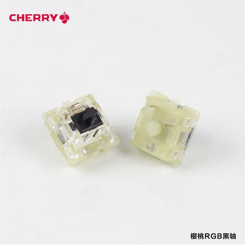  Wholesales Authentic SMD RGB Cherry mx switch 3 pin Mechanical keyboard speed silver red blue pink 