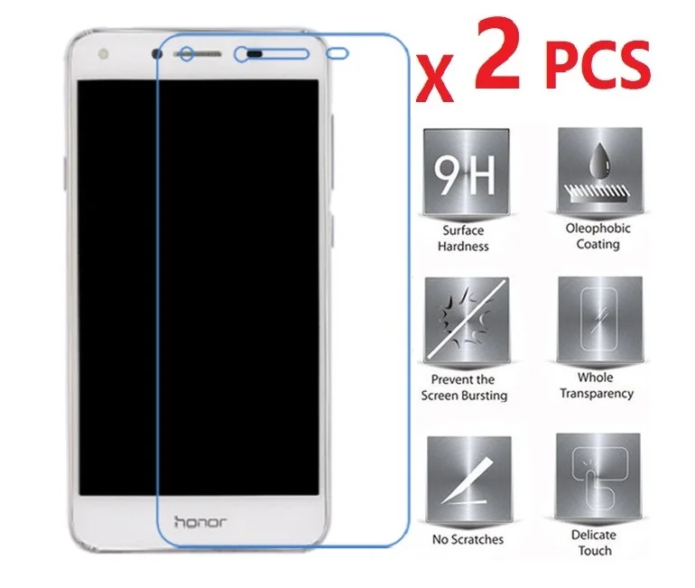 2 шт. для Huawei Honor 5A протектор экрана из закаленного стекла 2.5D 0 26 мм 9H Защита от