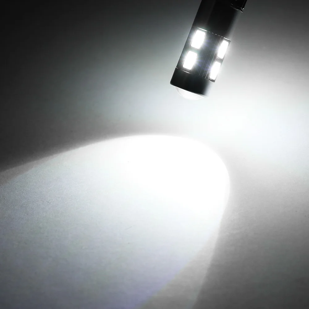 1 шт. AC/DC 12V 5630 SMD 10 светодиодный H1 6000K Автомобильные светодиодные лампы