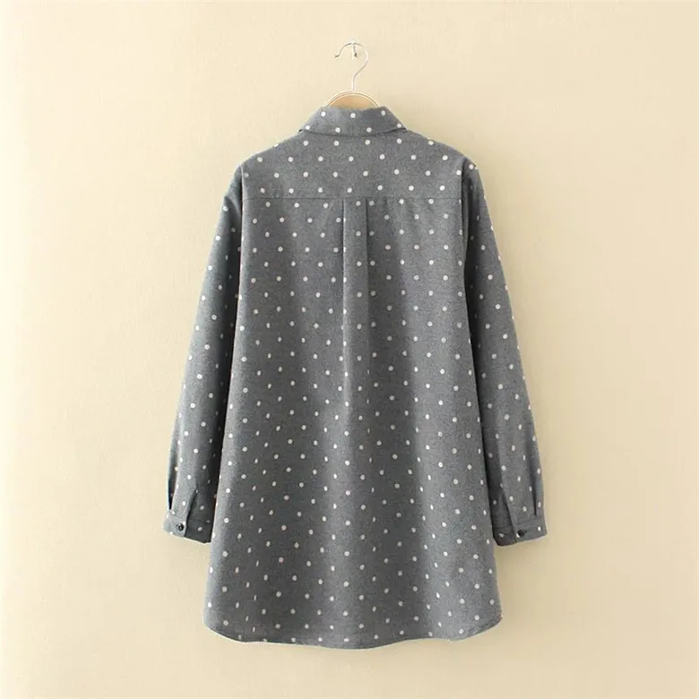 Blusa de algodón para mujer, Blusa de algodón con lunares, Blusas acampanadas de talla grande para mujer Blusa de algodón para mujer, Blusa de algodón con lunares, Blusas acampanadas de talla grande para mujer