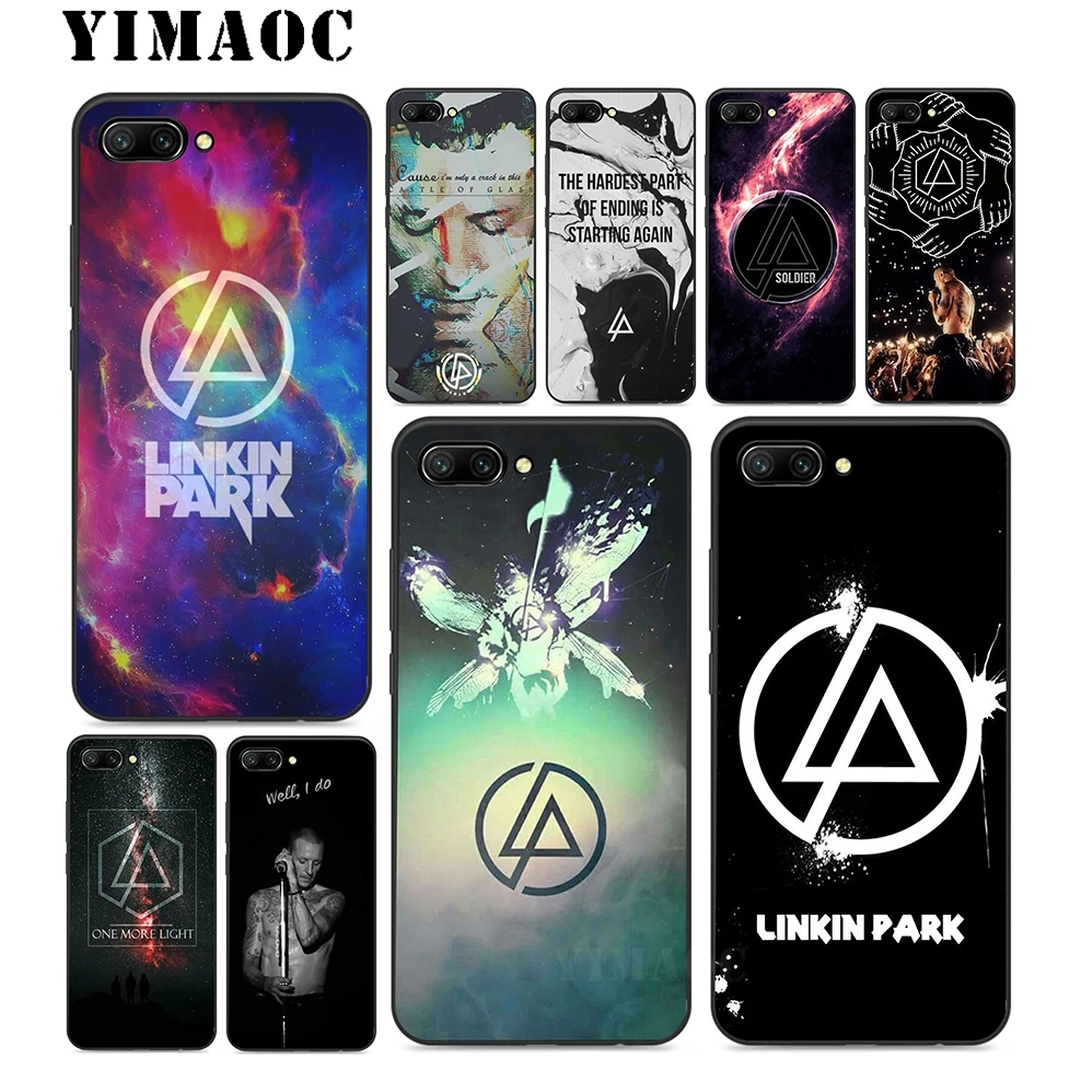 Yimaoc Linkin Park Мягкий силиконовый чехол для huawei Honor Коврики 10 P20 P9 P8 Смарт Y6 6A 7A 7X 7C Pro 2017