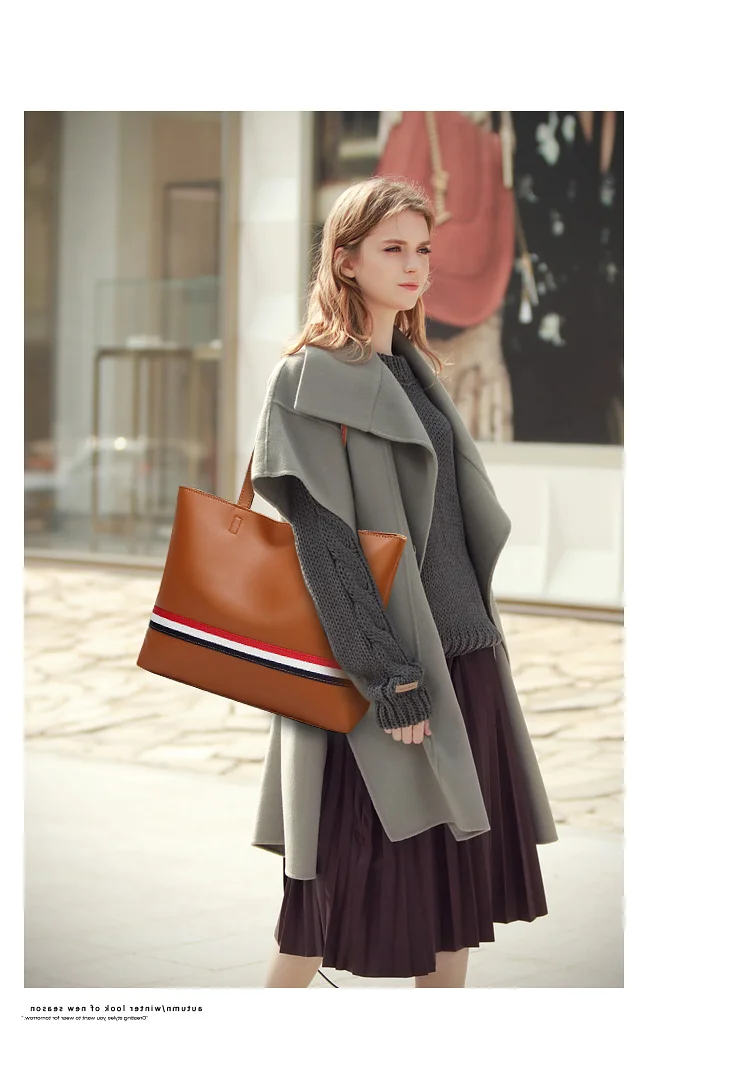 Ankareeda 2 шт. для женщин кожаная сумка высокое качество роскошные брендовая сумка для покупок женские модные сумки