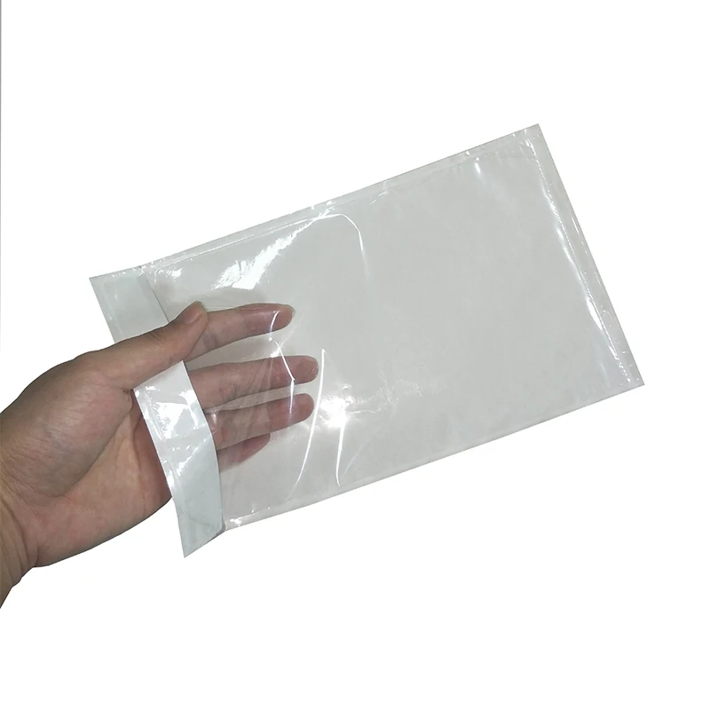 Etiqueta de Fatura Auto-adesiva Envelopes Rosto Claro Bolsa Fechada Envelope 14 Tamanhos de Embalagem Lista 100 Pcs - Imagem 6