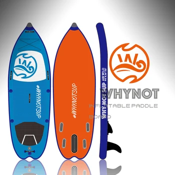 

[TIMED LOW-PRICE PROMOTION] WHYNOT Inflatable Stand Up Paddle Board for Whitewater Surf with free surfing Accessories