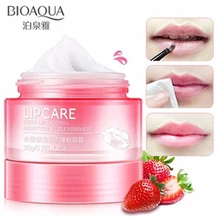 BIOAQUA маска для губ, стойкая, увлажняющая, восстанавливающая Lipcare, желе, отшелушивающая, глубокое увлажнение, Спящая, антивозрастной уход за кожей, 20 г
