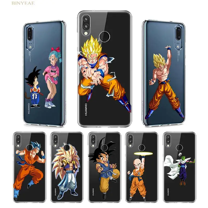 

Case for Huawei P Smart Nova 3i P8 P9 mini 2017 P10 P20 P30 lite Pro 2019 Silicone Soft Capa Cover Dragon Ball super Z goku TPU
