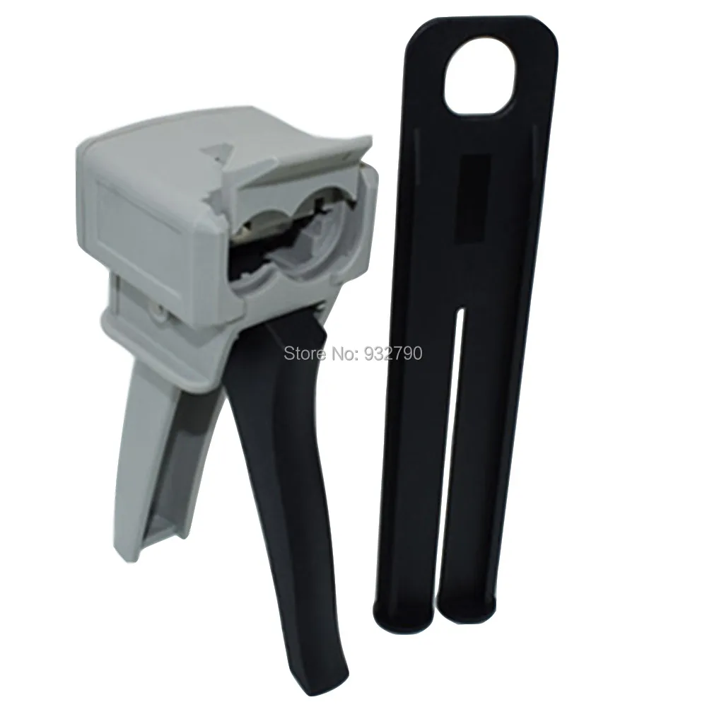 50ml 1:1 Mix Ratio Manual Epoxy Applicator Manual Cartridge Caulking Gun Dispensing Gun for 50ml 1:1 Epoxy Cartridge