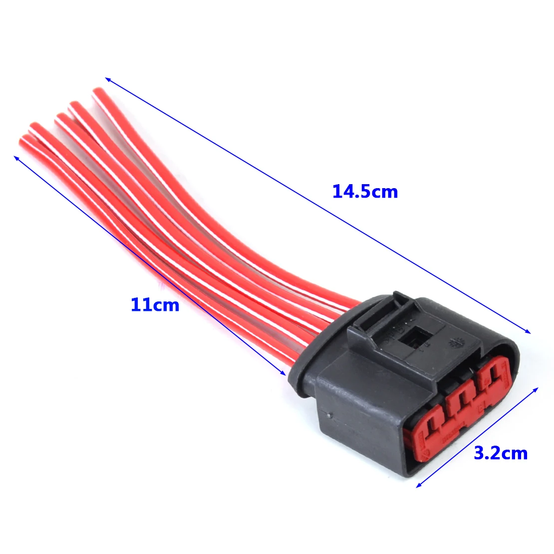 Beler 1 шт. PBT МАФ массового расхода воздуха Сенсор 5-контактный разъем 1J0973775A 1J0 973 775A для VW Golf 1999 2000 2001