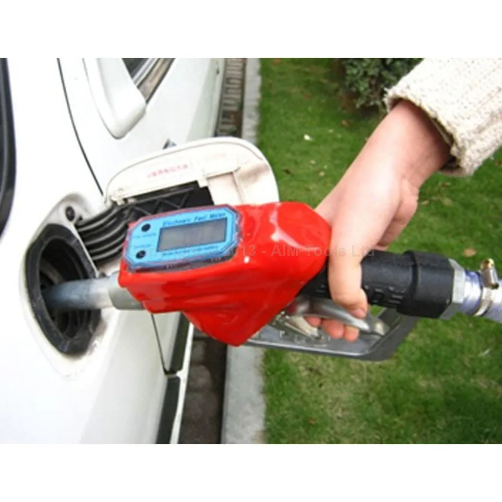 Fuel Gasoline Diesel Petrol Delivery Gun Nozzle Dispenser With Flow