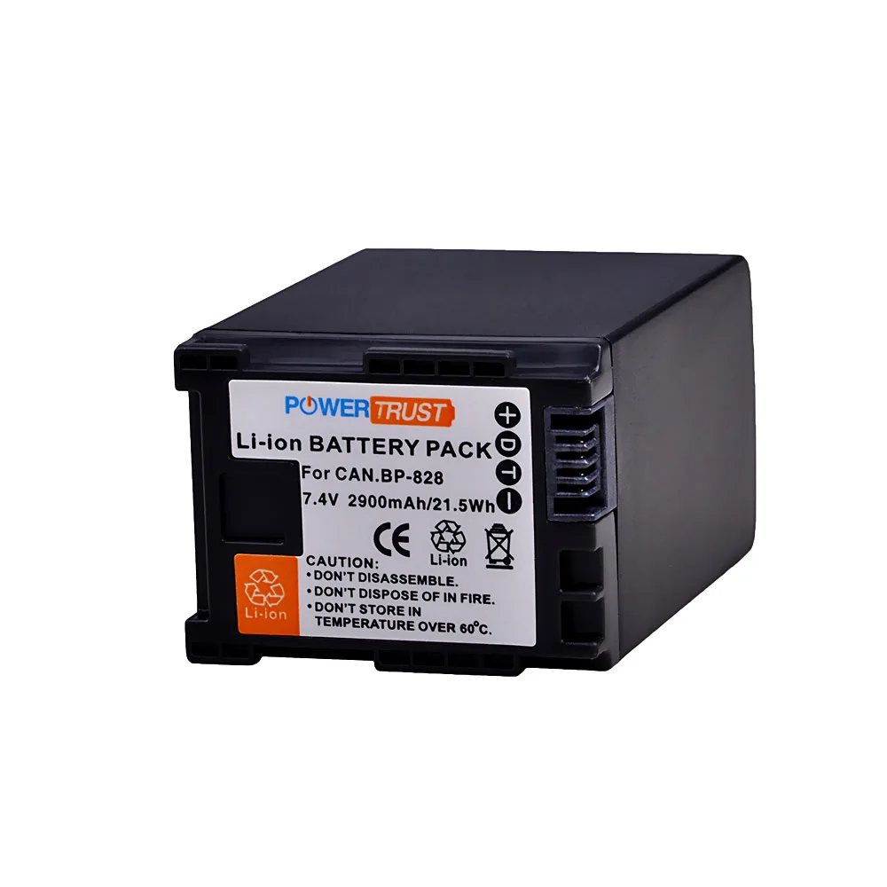 2 шт. 7 4 В 2900 мАч BP 828 BP828 батарея для камеры Canon HFS30 HF20 HG20 G30 G40 XA20 XA25 HFM300 HFM30 HFG30 HFG10