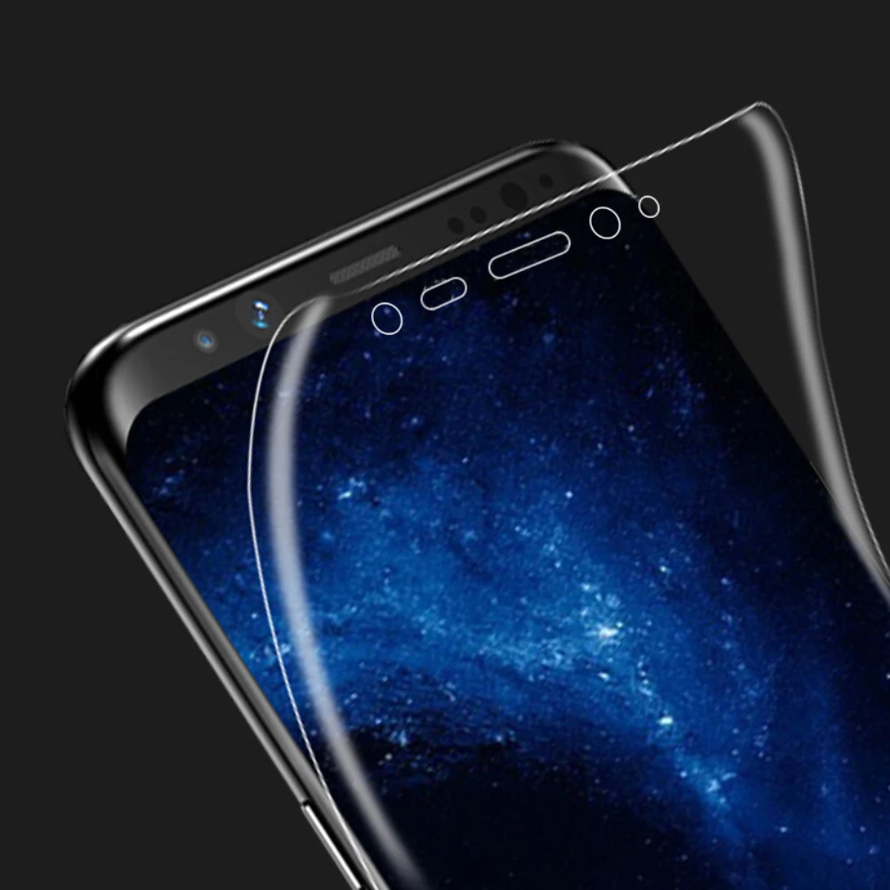 3D HD полное покрытие экрана протектор ПЭТ мягкая пленка для samsung galaxy s8 Note8 S7 Edge S8 S9 Plus S10 plus список защитная пленка