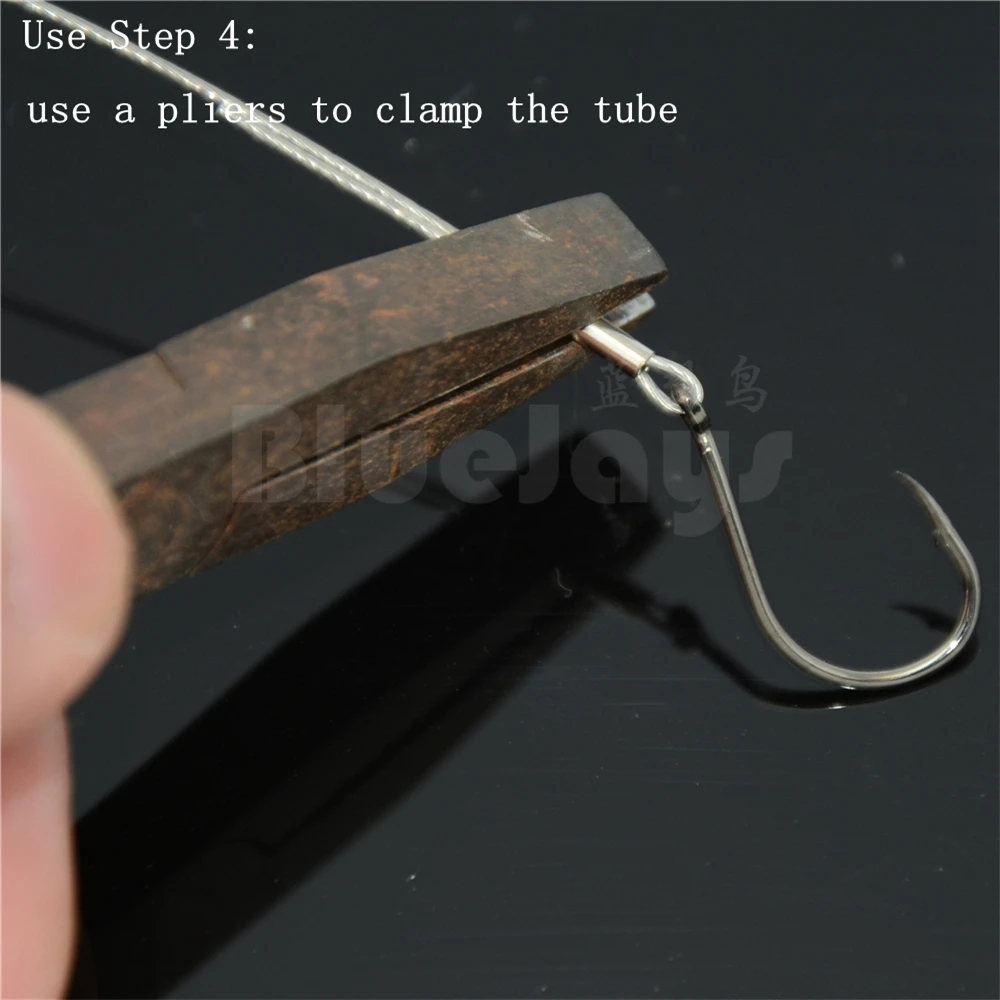 BlueJays 100pcs/lot Fishing stainless steel fishing line sleeve copper tube 0.8-3.4mm fishing accessories fishing line tube 8mm BlueJays 100pcs/lot Fishing stainless steel fishing line sleeve copper tube 0.8-3.4mm fishing accessories fishing line tube 8mm