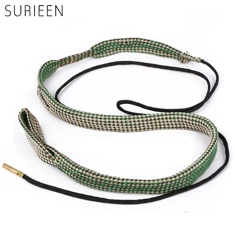 SURIEEN Hunting Gun Accessories Boresnake Gun Cleaning for 7.62mm .308 30-30 30-06 .300 .303 .30 cal Pistol/ Rifle Cleaner Rope