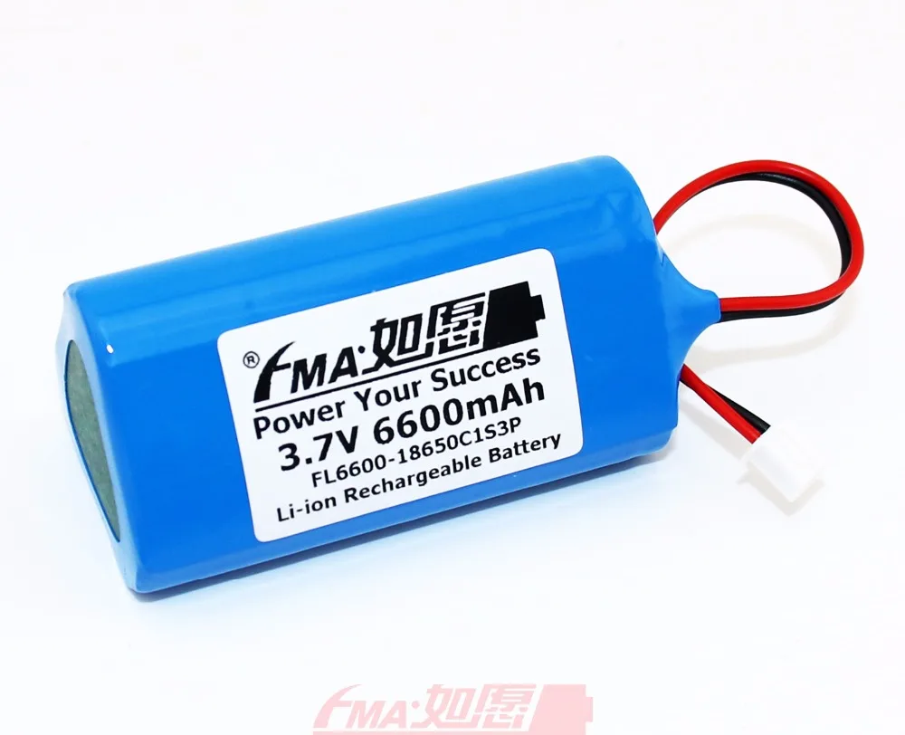 FMA рыболовная легкая батарея li-ion 18650 1S3P 3 7 V 6600mAh w/PCM внутри 2P Вилка HT | Электроника