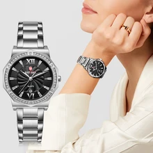 2019 Ladies Watches TOP Luxury Crystal Dress Women Wristwatch Bracelet 3TAM Quartz Watch Full Steel Casual Business Brand Clock 2019 Ladies Watches TOP Luxury Crystal Dress Women Wristwatch Bracelet 3TAM Quartz Watch Full Steel Casual Business Brand Clock