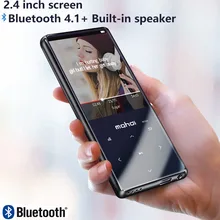 HIFI MP4 музыкальный плеер Ультратонкий mp4 с динамиками без потерь Портативный Аудио плееры FM радио Электронная книга диктофон