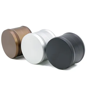 

New 4-layer Diameter 65MM Aluminium Alloy Matte Toothed Herb Grinder Mill Smoke Spice Crusher Smoking Pipe Maker Dropshipping